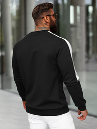 Juodi vyriškas džemperis OZONEE O/P2033Z