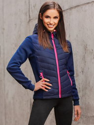 Granatinė moteriška striukė OZONEE JS/KSW4003Z