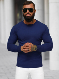 Tamsiai-mėlynas vyriškas megztinis OZONEE NB/MMB602/5Z