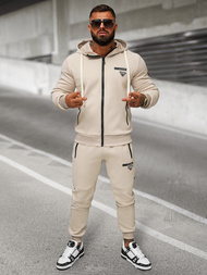 Smėlinė vyriškas sportinis kostiumas OZONEE O/LN11760