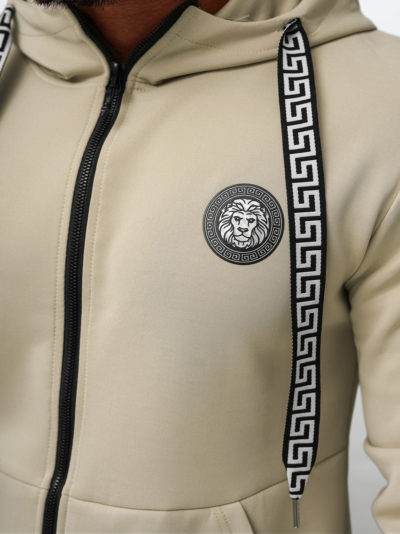 Smėlinė vyriškas sportinis kostiumas OZONEE O/LN11887