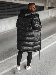 Juodas vyriška žieminė striukė OZONEE O/M3205Z