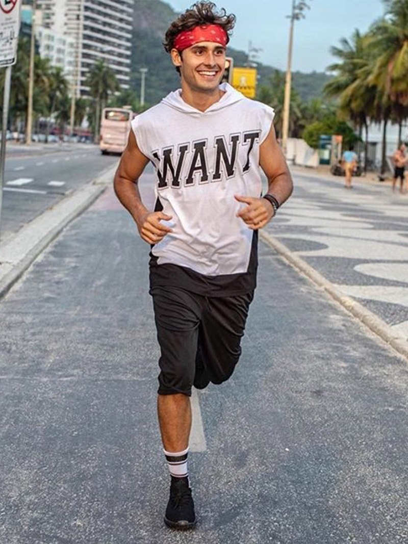 Baltii vyriški marškinėliai su gobtuvu OZONEE B/60042Z