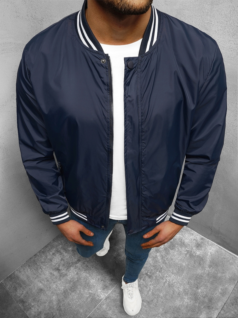 Granatinė vyriška striukė OZONEE JS/8M98/25