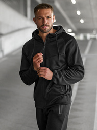 Juodas vyriškas sportinis kostiumas OZONEE JS/8C1967/3