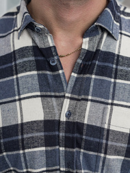 Granatinė vyriški marškiniai OZONEE V/V175Z