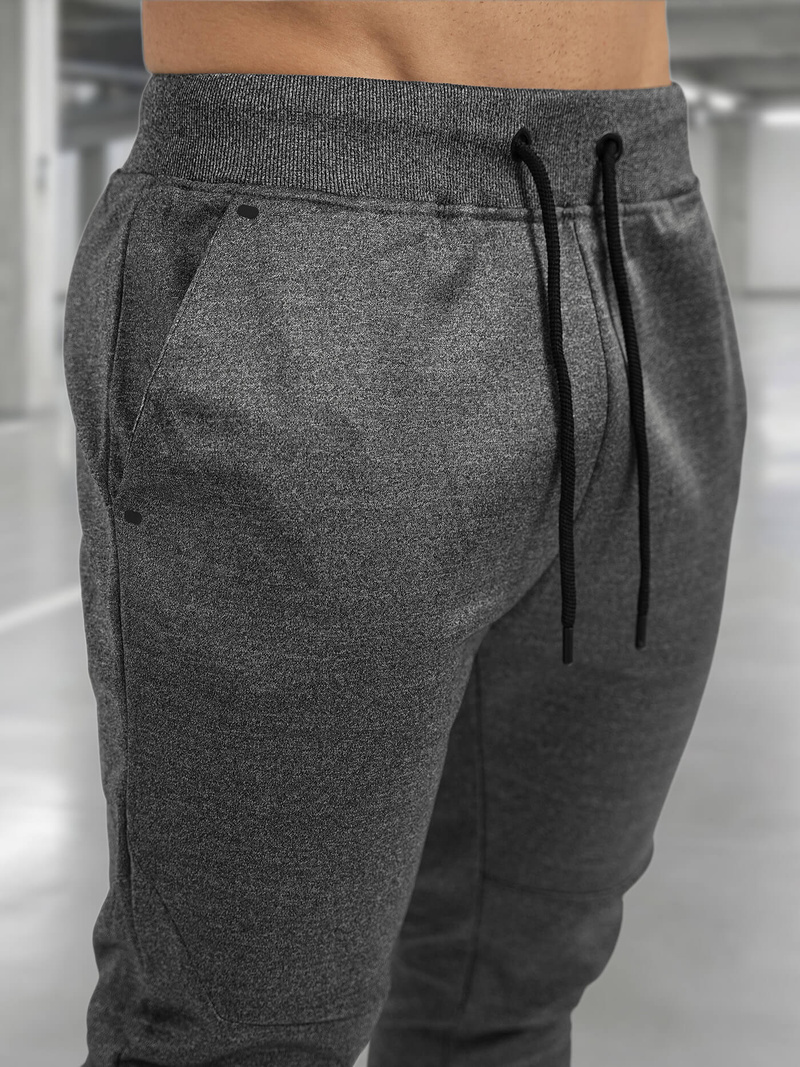 Grafitinis vyriškas sportinis kostiumas OZONEE JS/8C1966/5