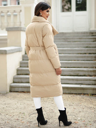 Smėlinė moteriška striukė OZONEE JS/M737/62Z