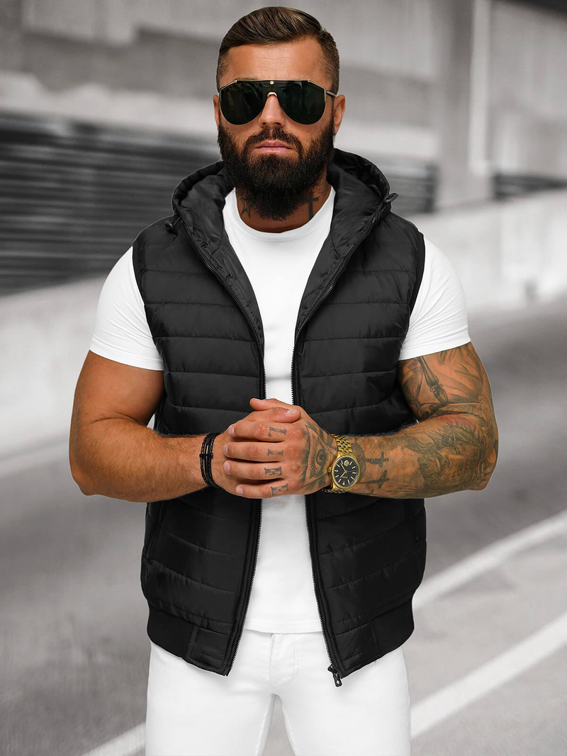 Juoda vyriška liemenė OZONEE JS/MY88Z