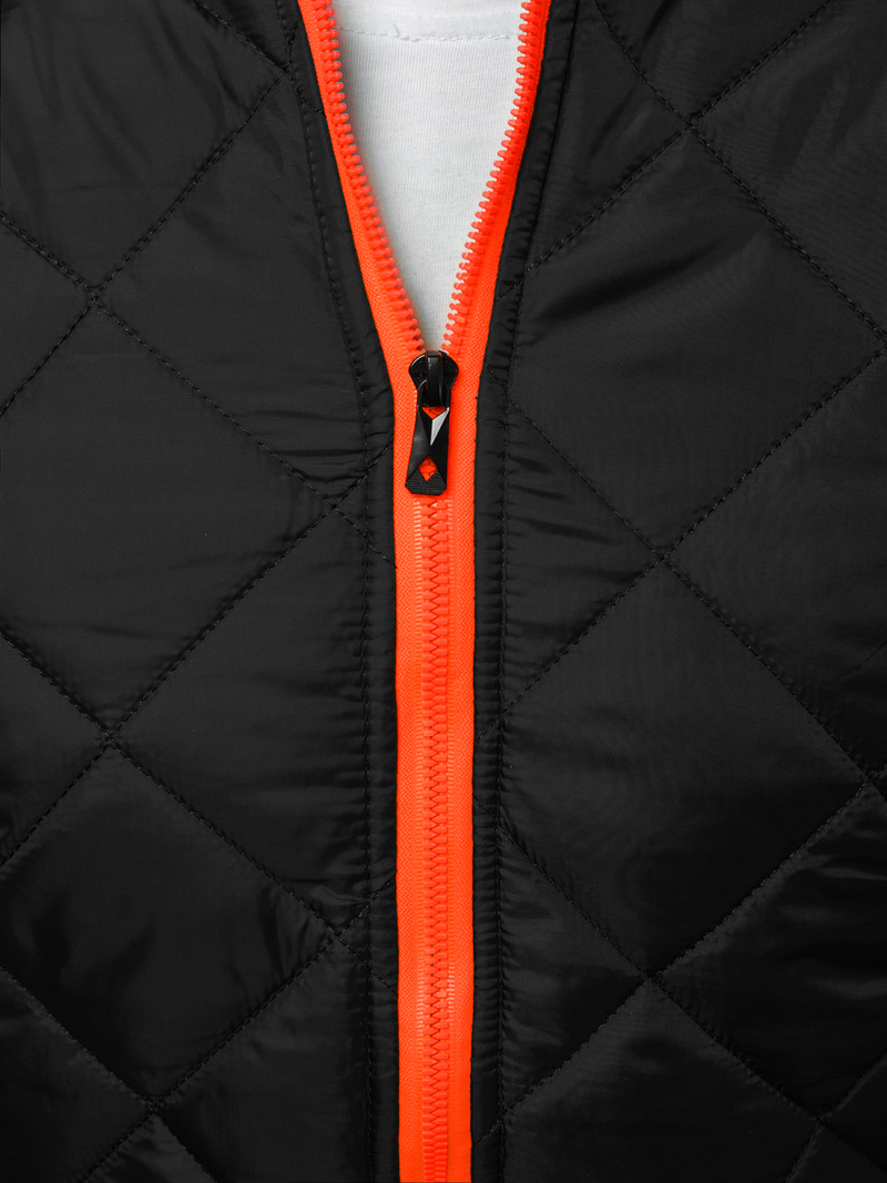 Pereinamojo laikotarpio juoda vyriška striukė CZARNA OZONEE JS/TY17Z