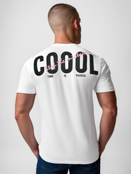 Balti vyriški marškinėliai OZONEE O/T1278/1Z