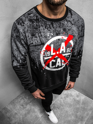 Grafitinis vyriškas džemperis OZONEE JS/22053Z