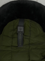 Rusvai žalsva moteriška striukė OZONEE O/W377Z