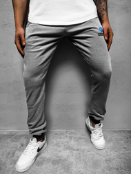 Pilkos vyriškos sportinės kelnės OZONEE JS/AM92Z