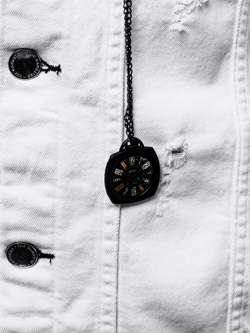 Balta vyriška džinso striukė OZONEE G/600