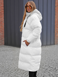 Baltas moteriška striukė OZONEE JS/5M3163/281Z