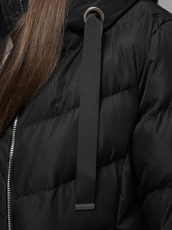 Juoda moteriška striukė OZONEE JS/M736/392