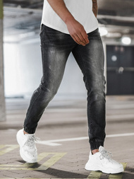 Juoda Vyriškos Jogger Stiliaus Kelnės OZONEE NB/MP0053/2N