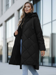 Juoda moteriška striukė OZONEE JS/5M3168/392Z