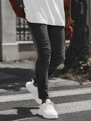 Juoda vyriški džinsai OZONEE NB/MP0025N