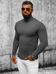 Grafitinis vyriškas megztinis OZONEE NB/MMB600/3Z