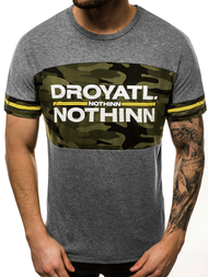 Grafitiniai vyriški marškinėliai OZONEE JS/SS10976