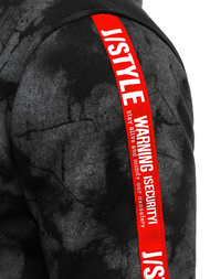 Juodas vyriškas džemperis OZONEE JS/DD210Z