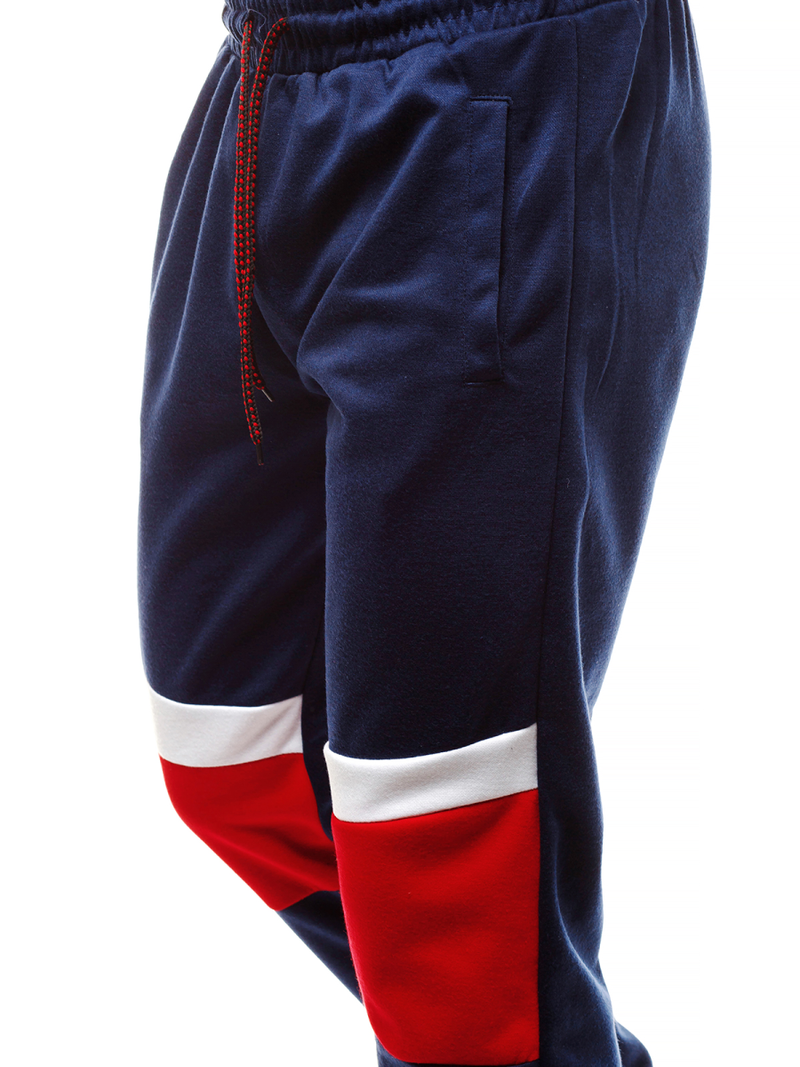 Granatinės vyriškos sportinės kelnės OZONEE JS/JZ11010