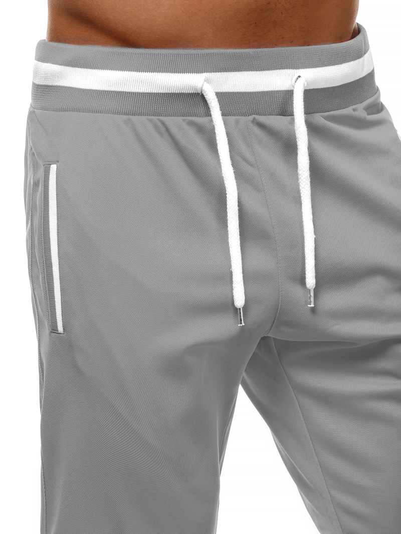 Pilkos vyriškos sportinės kelnės OZONEE A/2134