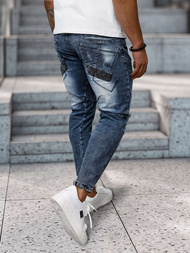 Mėlyni vyriški džinsai OZONEE NB/MP0045B