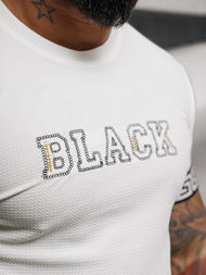 Baltas vyriški marškinėliai OZONEE O/T7571