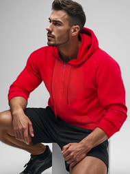 Raudonas vyriškas džemperis OZONEE JS/2008