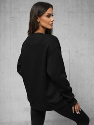 Juodas džemperis OZONEE O/SWE23055