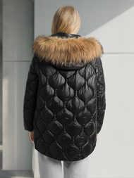 Juoda moteriška striukė OZONEE O/5M3226/392Z