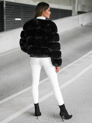 Juoda moteriška striukė OZONEE JS/11Z8080Z