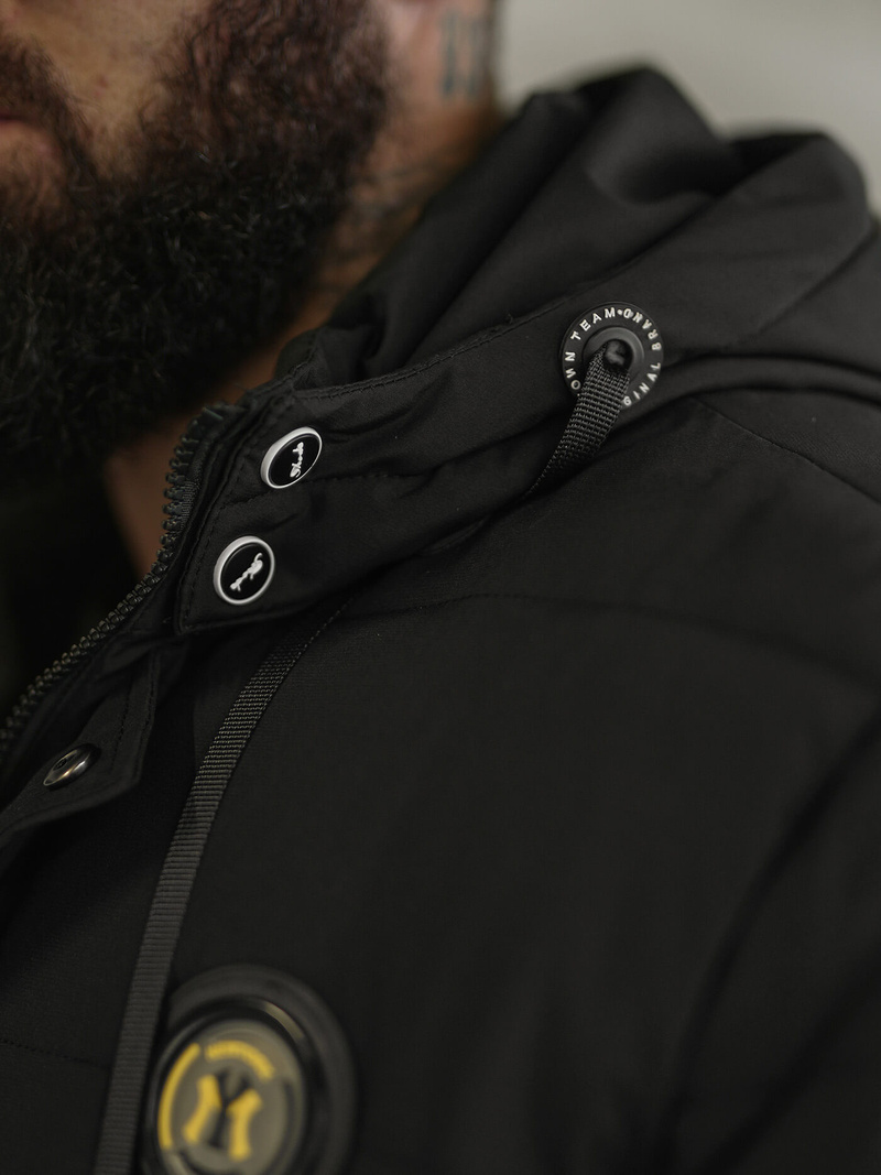 Juoda vyriška striukė OZONEE JS/57M7503/392Z