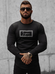 Juodas vyriškas džemperis OZONEE O/D7192