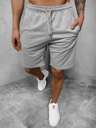 Pilkas vyriški sportiniai šortai OZONEE JS/8K100/2