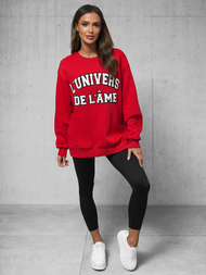 Raudonas džemperis OZONEE O/SWE23055