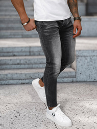 Juodai vyriški džinsai OZONEE NB/MP0091N