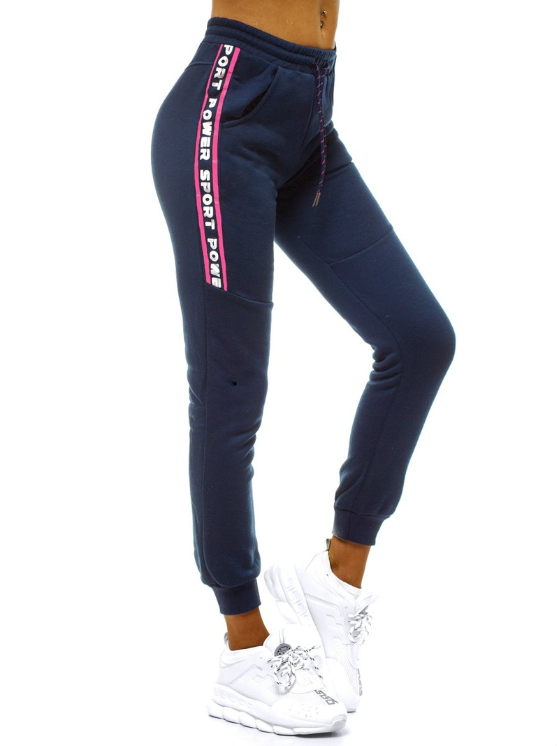 Granatinės moteriškos sportinės kelnės OZONEE JS/KSW5002