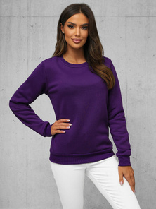 Violetinis moteriškas džemperis OZONEE JS/W01Z