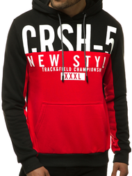 Raudonas vyriškas džemperis OZONEE JS/KS2115