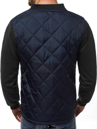 Pereinamojo laikotarpio tamsiai mėlyna vyriška striukė OZONEE JS/TY17Z