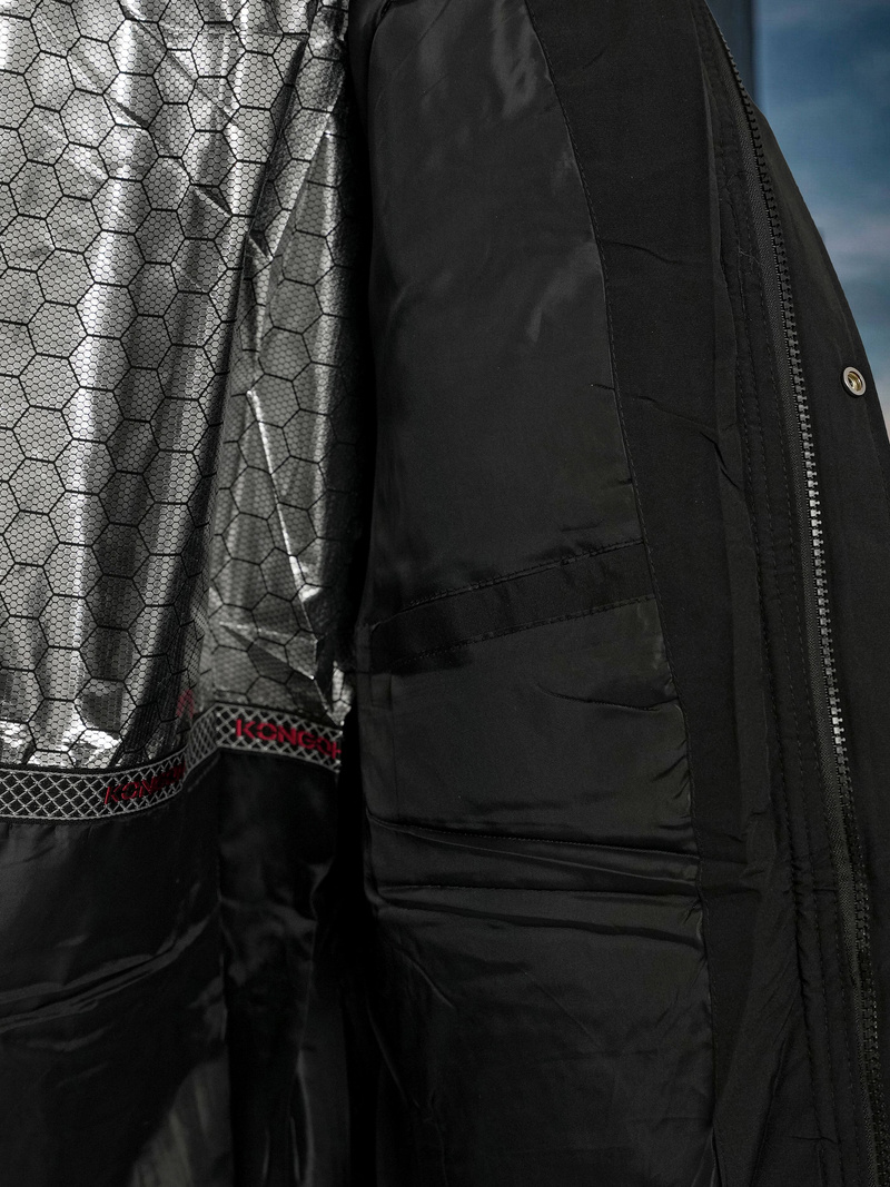 Juoda vyriška striukė OZONEE JS/31M5081/392