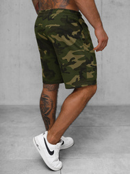 Žalios vyriški sportiniai šortai OZONEE JS/8K283/29