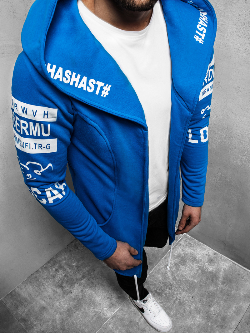 Mėlynas vyriškas džemperis OZONEE A/11110Z