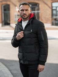 Juoda vyriška striukė OZONEE JS/31M5003Z