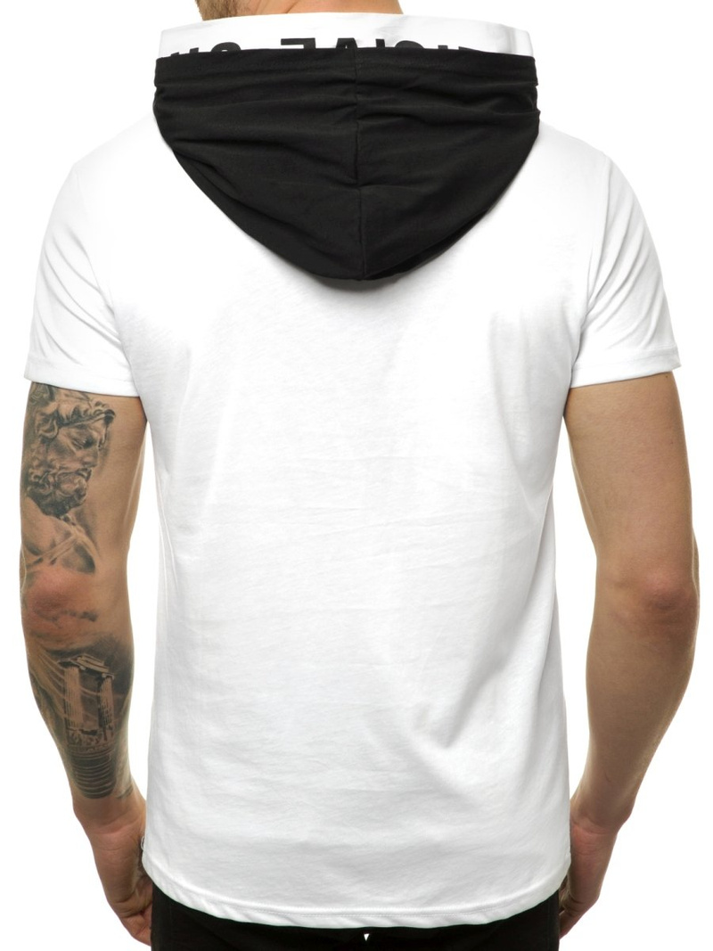 Baltii vyriški marškinėliai su gobtuvu OZONEE MAD/3076