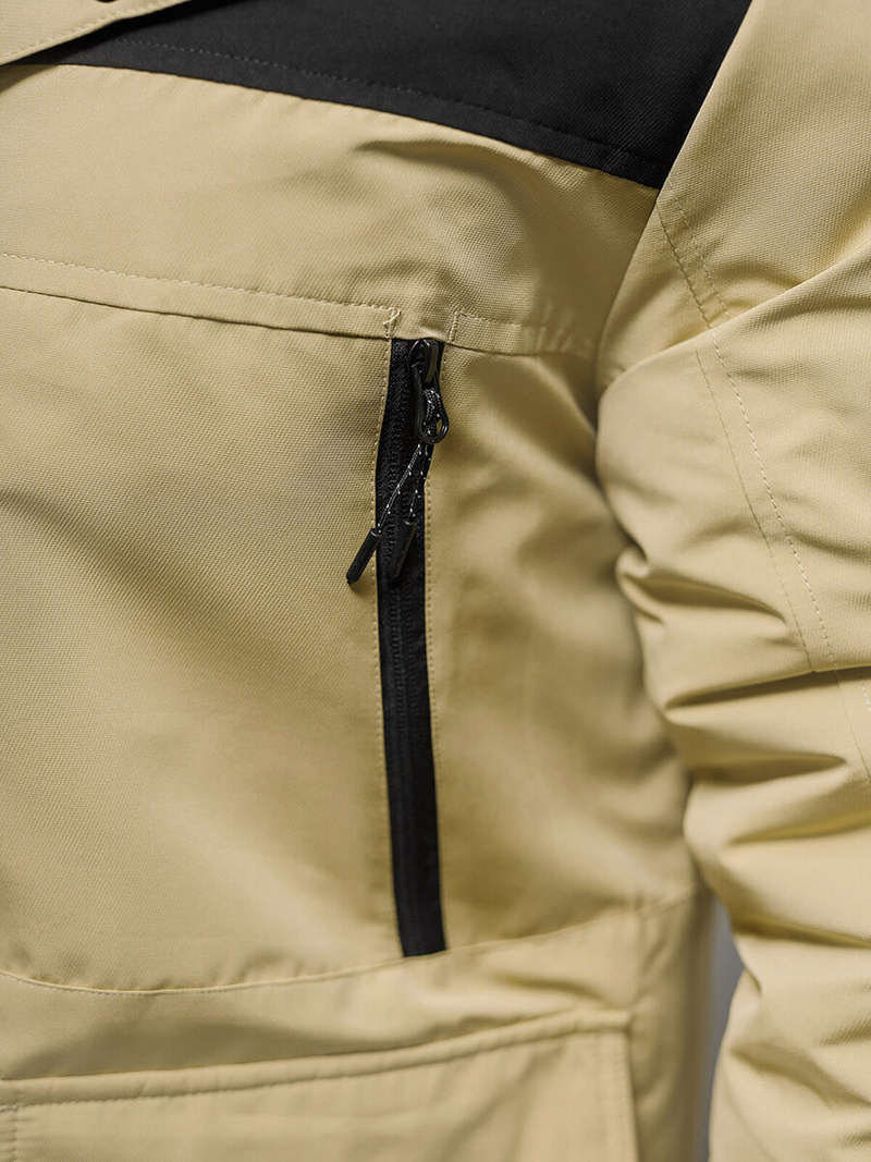 Smėlinis vyriška žieminė striukė OZONEE JS/22M322/62